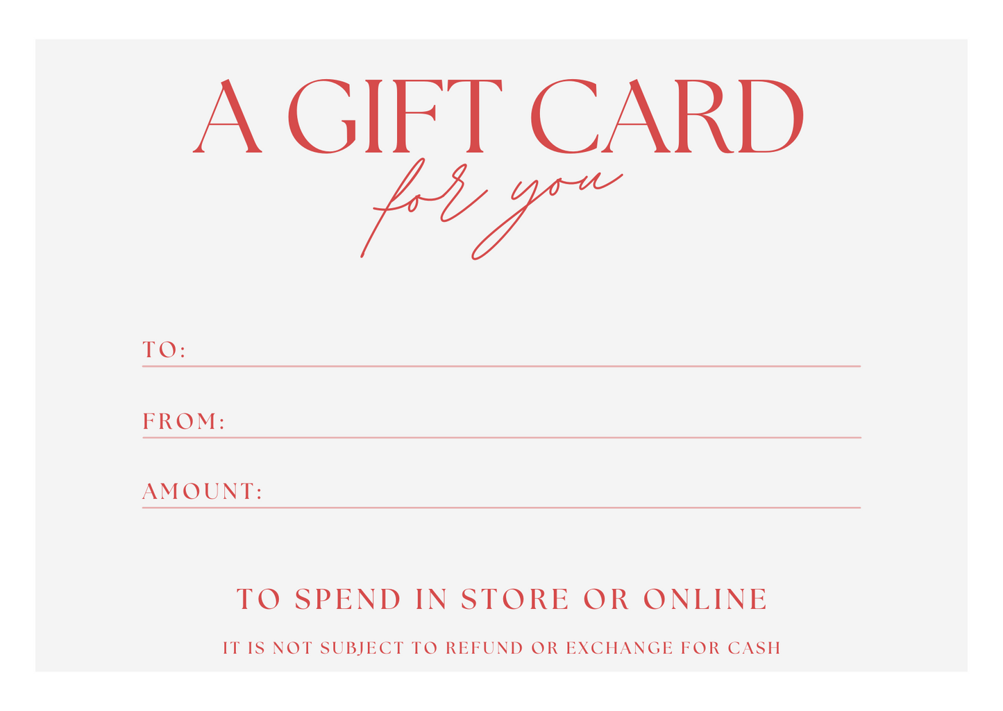 Knickerhood Gift Card