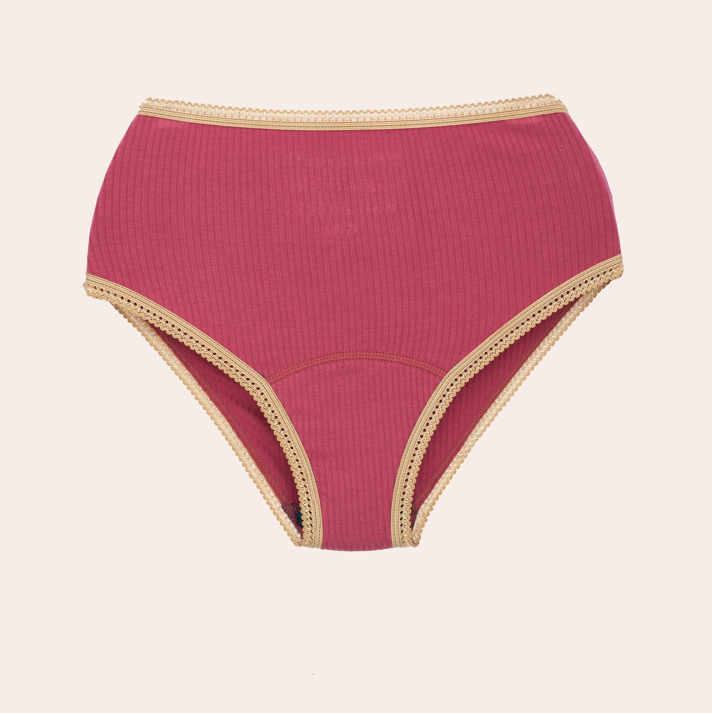 Knickerhood Emotionally Supportive Knickers - HAIR FLICK -  Ribbed TENCEL™ - Sustainable full-brief knicker