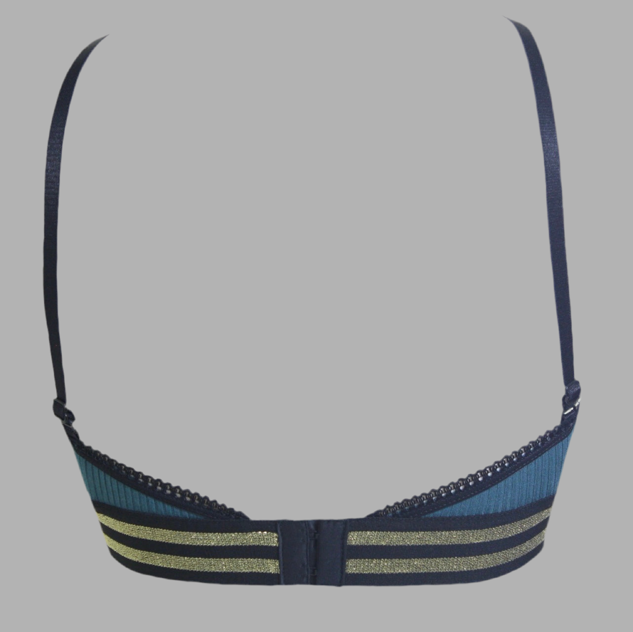 Knickerhood Soft Bra Teal - Ribbed TENCEL™ - Sustainable Underwear