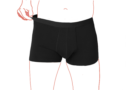 Men’s Boxer Shorts - Black - TENCEL™ - Sustainable Underwear