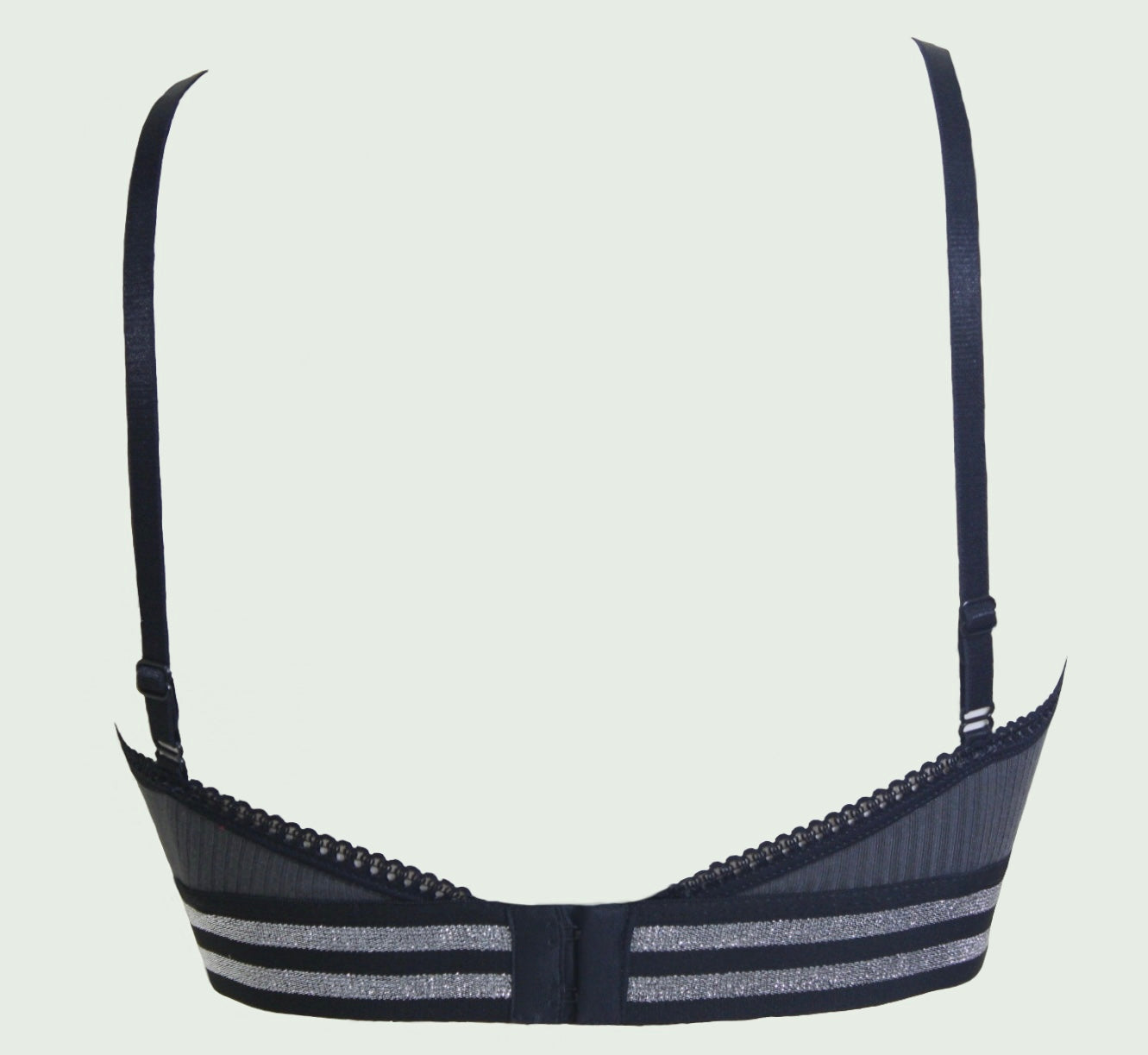 Knickerhood Soft Bra Gray - Ribbed TENCEL™ - Sustainable Underwear