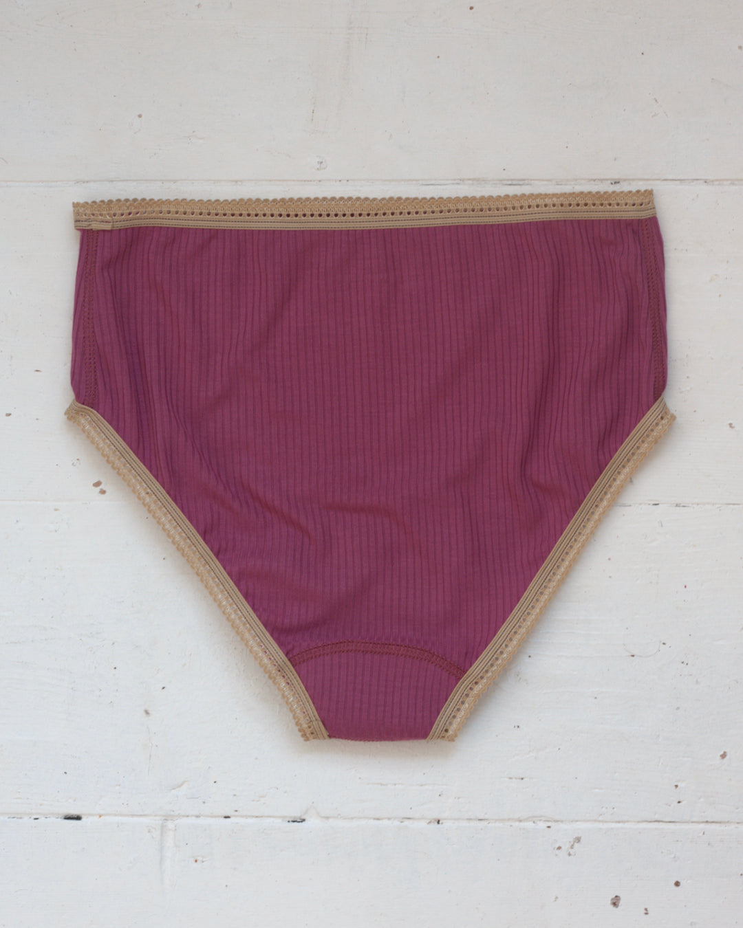 Knickerhood Emotionally Supportive Knickers - HAIR FLICK -  Ribbed TENCEL™ - Sustainable full-brief knicker