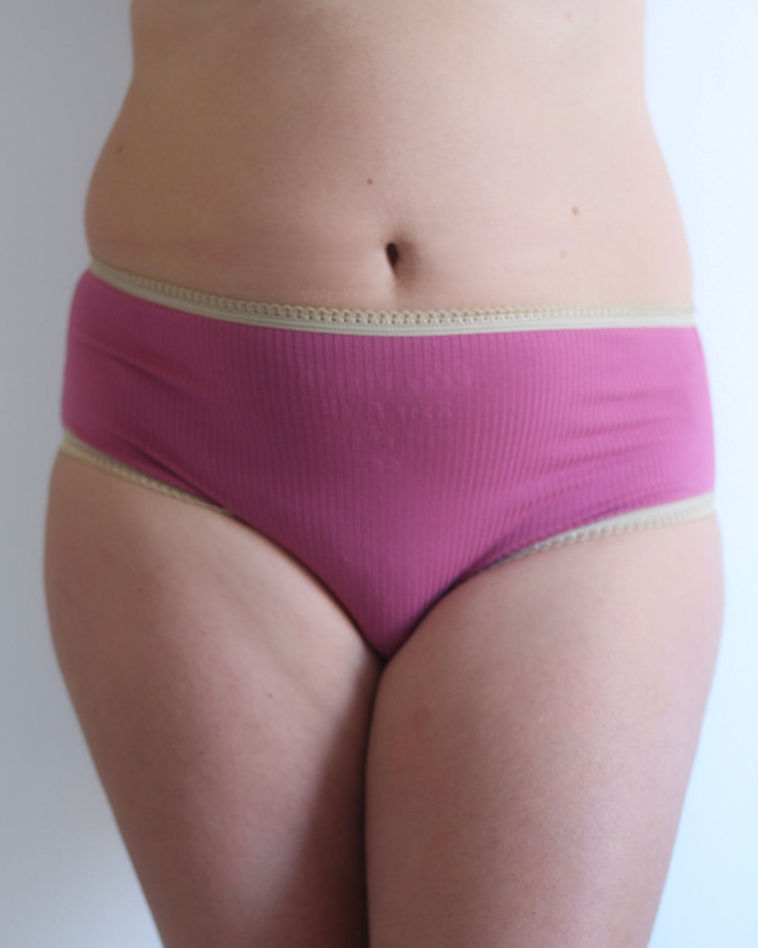 Knickerhood Emotionally Supportive Knickers - HAIR FLICK -  Ribbed TENCEL™ - Sustainable full-brief knicker