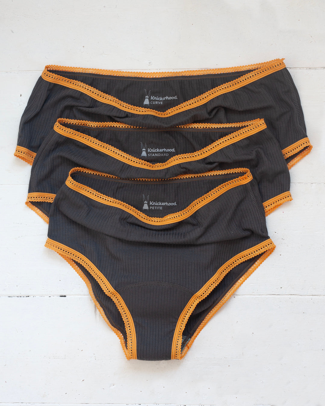 Knickerhood Emotionally Supportive Knickers - WILD -  Ribbed TENCEL™ - Sustainable full-brief knicker