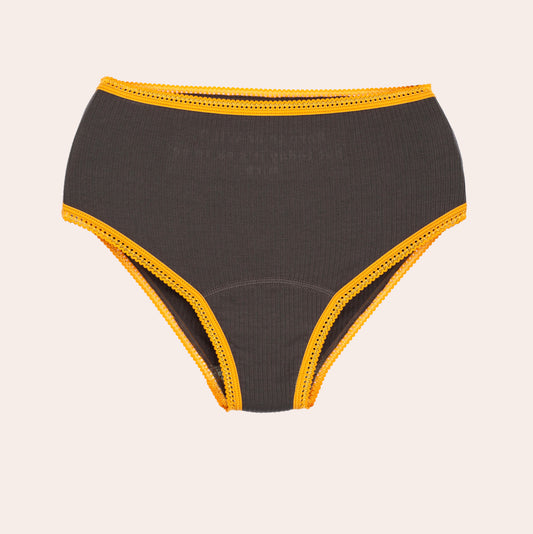 Knickerhood Emotionally Supportive Knickers - WILD -  Ribbed TENCEL™ - Sustainable full-brief knicker