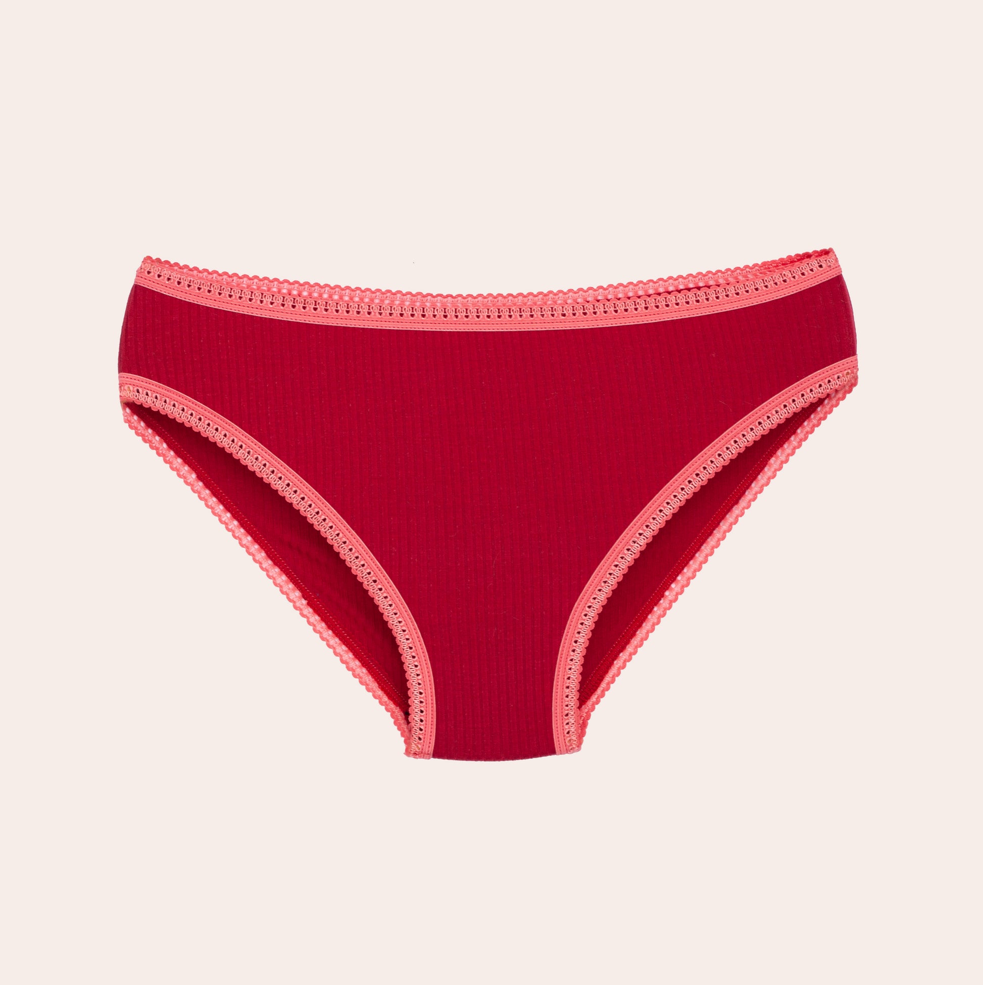 underwear, panties, knickers, pants, red