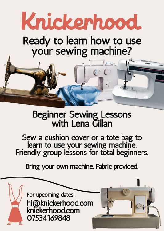 Sewing Lessons - Bring Your Own Project